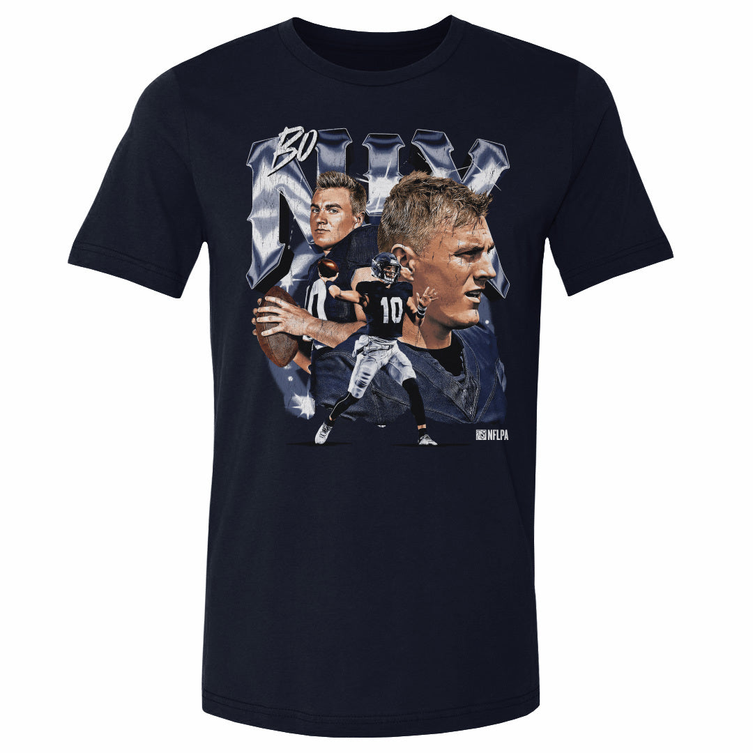 Bo Nix Men&#39;s Cotton T-Shirt | 500 LEVEL