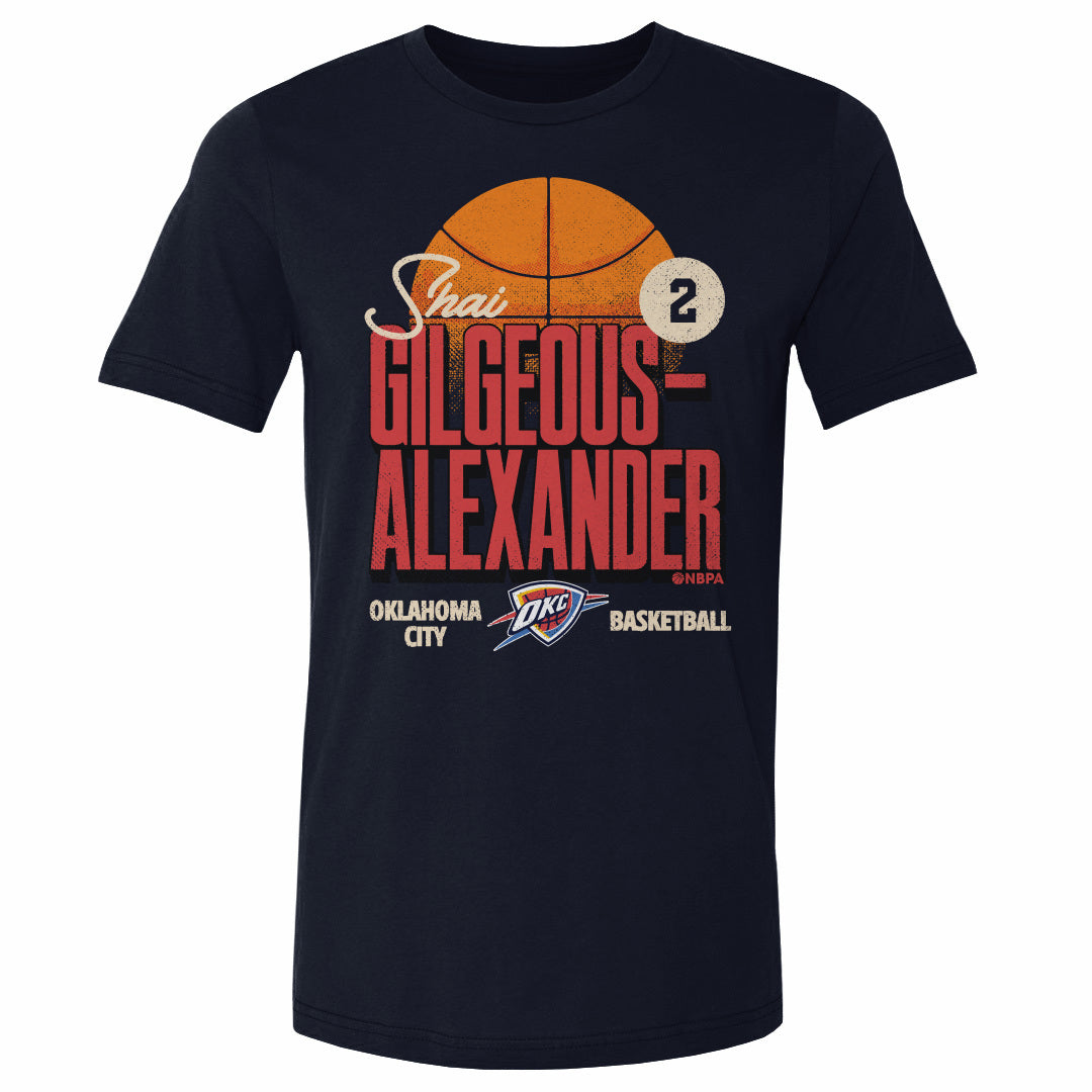 Shai Gilgeous-Alexander Men&#39;s Cotton T-Shirt | 500 LEVEL