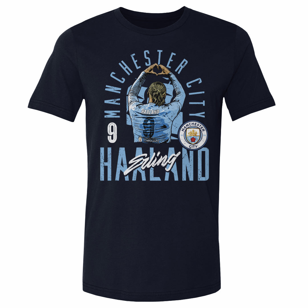 Erling Haaland Men&#39;s Cotton T-Shirt | 500 LEVEL