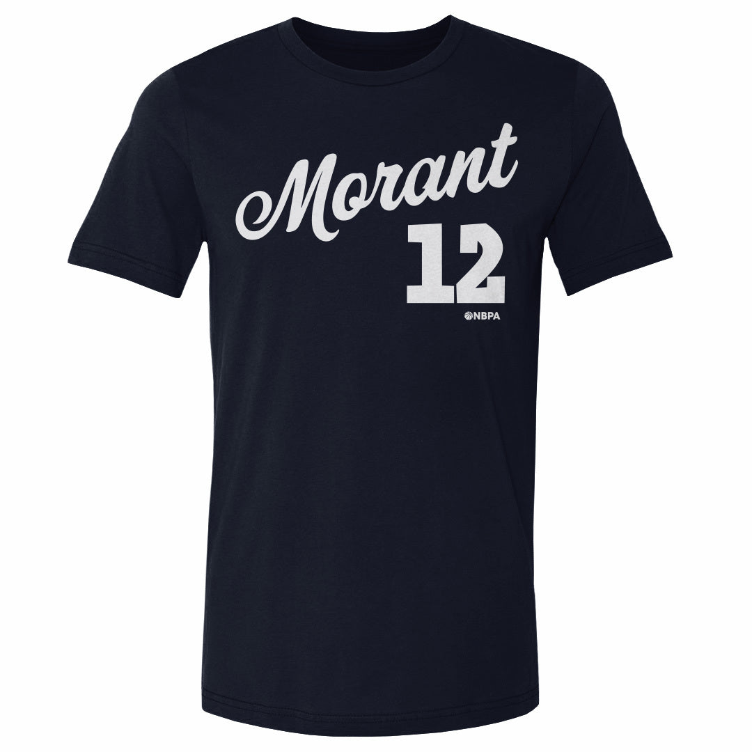 Ja Morant Men&#39;s Cotton T-Shirt | 500 LEVEL