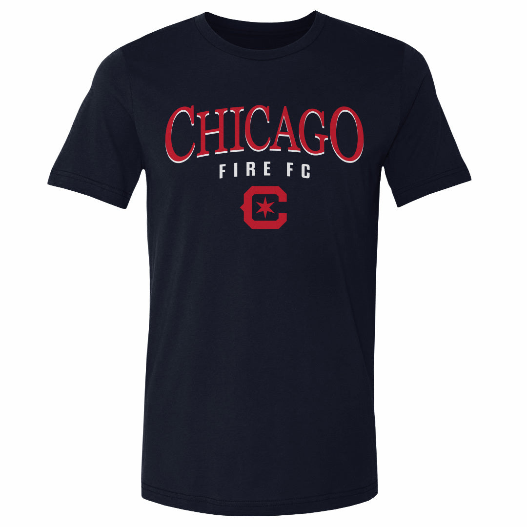 Chicago Fire FC Men&#39;s Cotton T-Shirt | 500 LEVEL