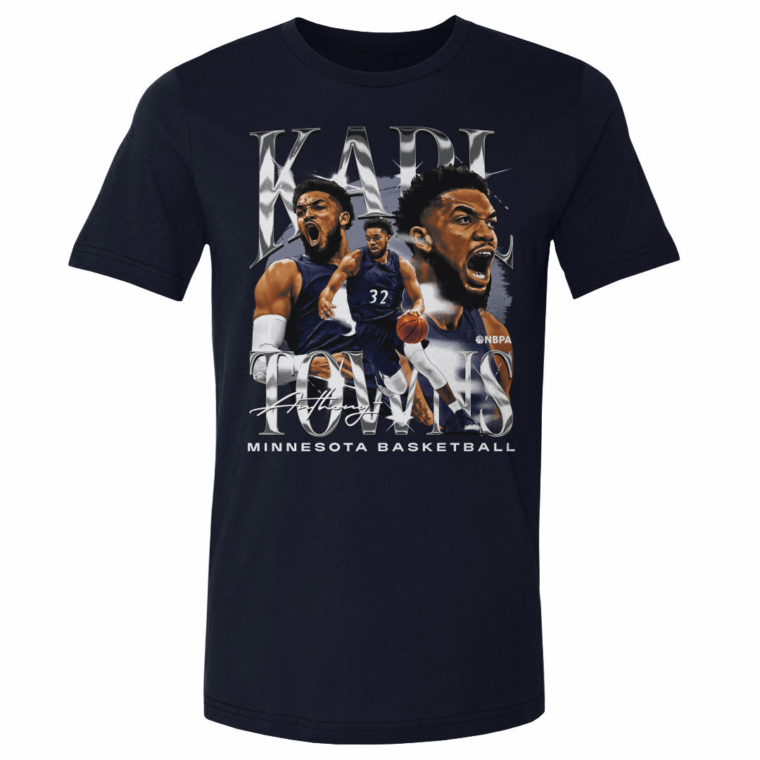 Karl-Anthony Towns Men&#39;s Cotton T-Shirt | 500 LEVEL