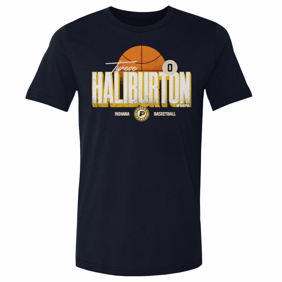 Tyrese Haliburton Men&#39;s Cotton T-Shirt | 500 LEVEL