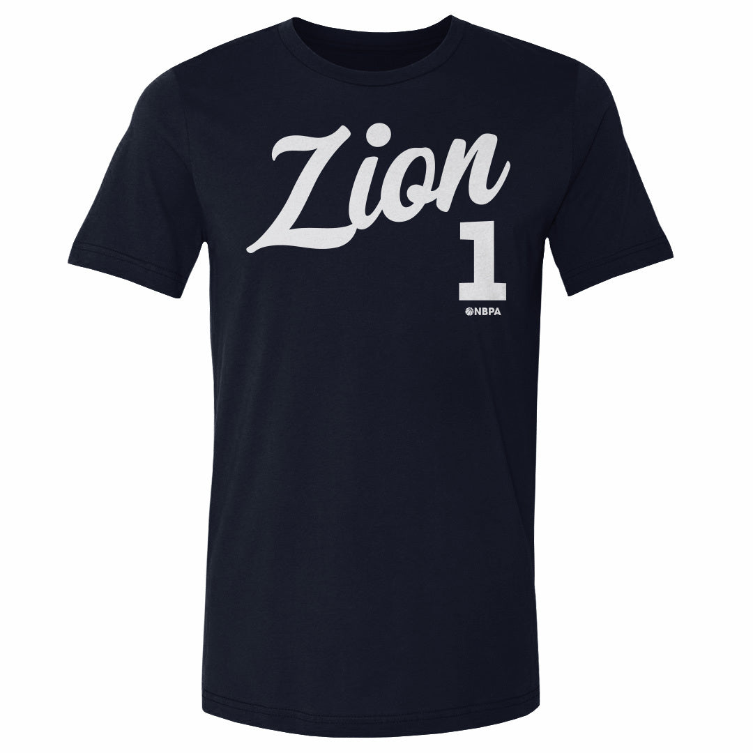 Zion Williamson Men&#39;s Cotton T-Shirt | 500 LEVEL