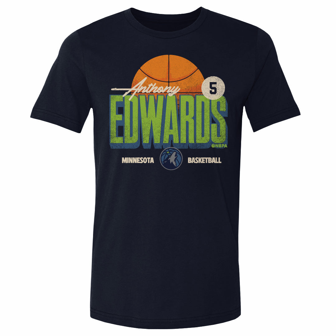 Anthony Edwards Men&#39;s Cotton T-Shirt | 500 LEVEL