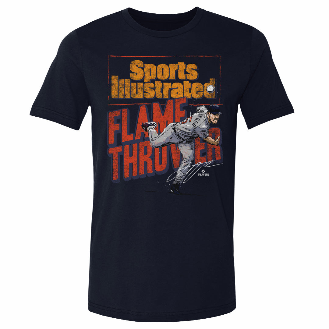 Justin Verlander Men&#39;s Cotton T-Shirt | 500 LEVEL