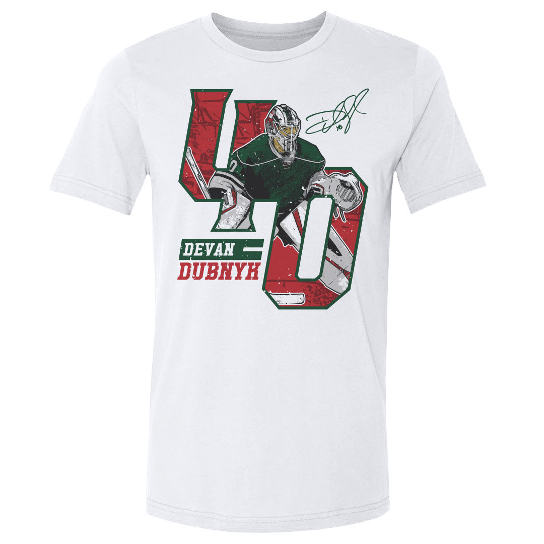 Devan Dubnyk Men&#39;s Cotton T-Shirt | 500 LEVEL