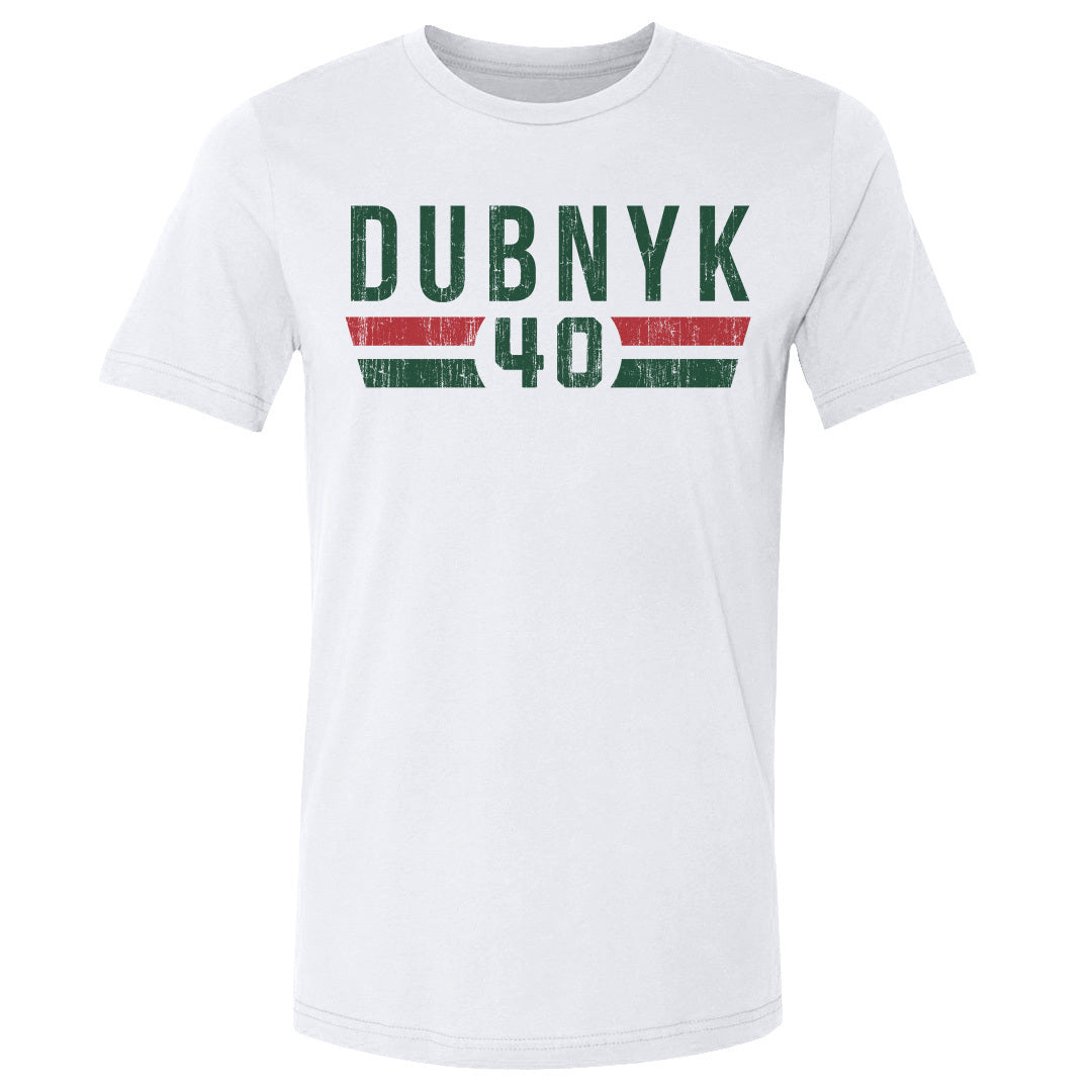 Devan Dubnyk Men&#39;s Cotton T-Shirt | 500 LEVEL