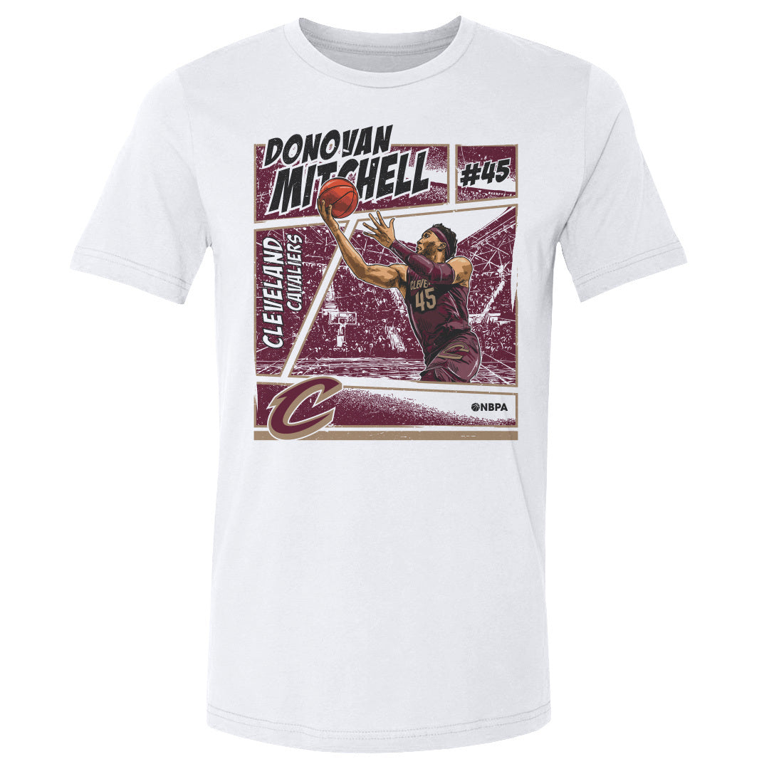 Donovan Mitchell Men&#39;s Cotton T-Shirt | 500 LEVEL