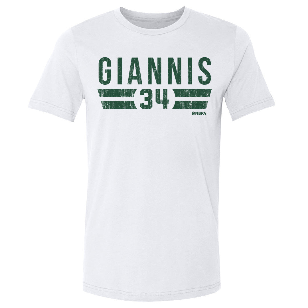 Giannis Antetokounmpo Men&#39;s Cotton T-Shirt | 500 LEVEL