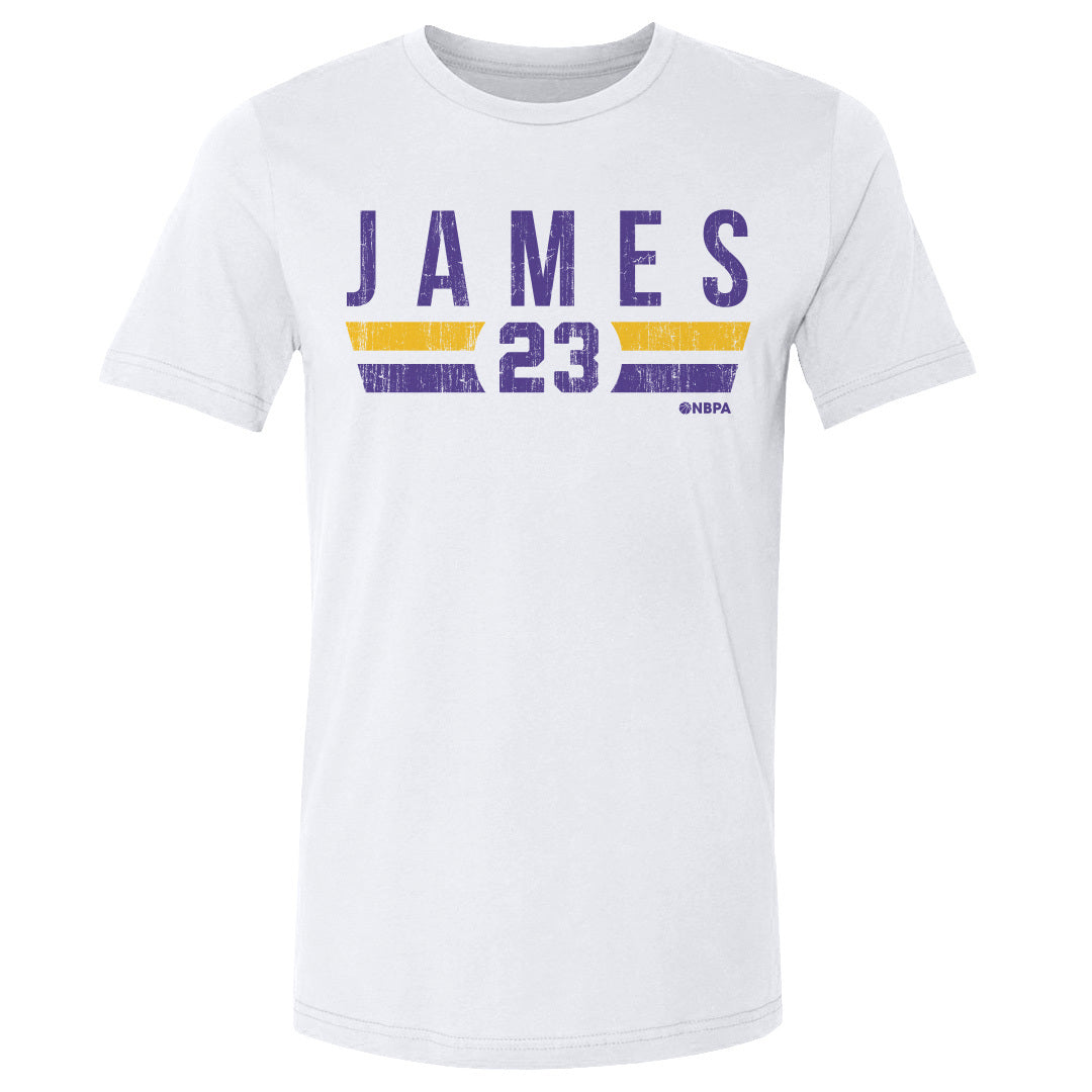 LeBron James Men&#39;s Cotton T-Shirt | 500 LEVEL