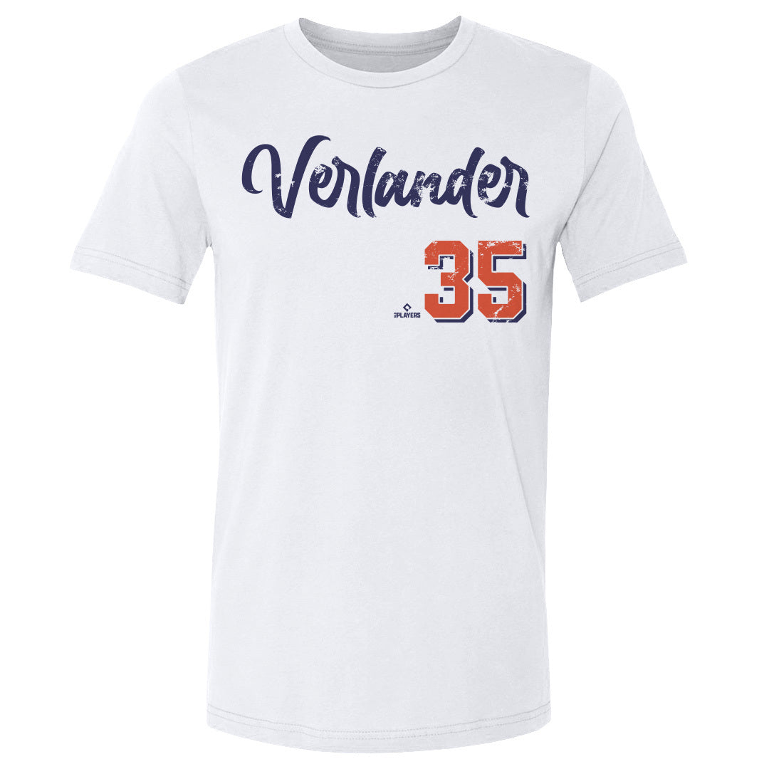 Justin Verlander Men&#39;s Cotton T-Shirt | 500 LEVEL