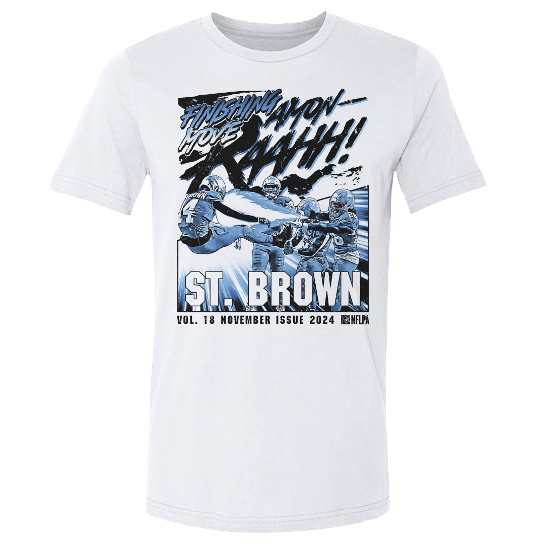 Amon-Ra St. Brown Men&#39;s Cotton T-Shirt | 500 LEVEL