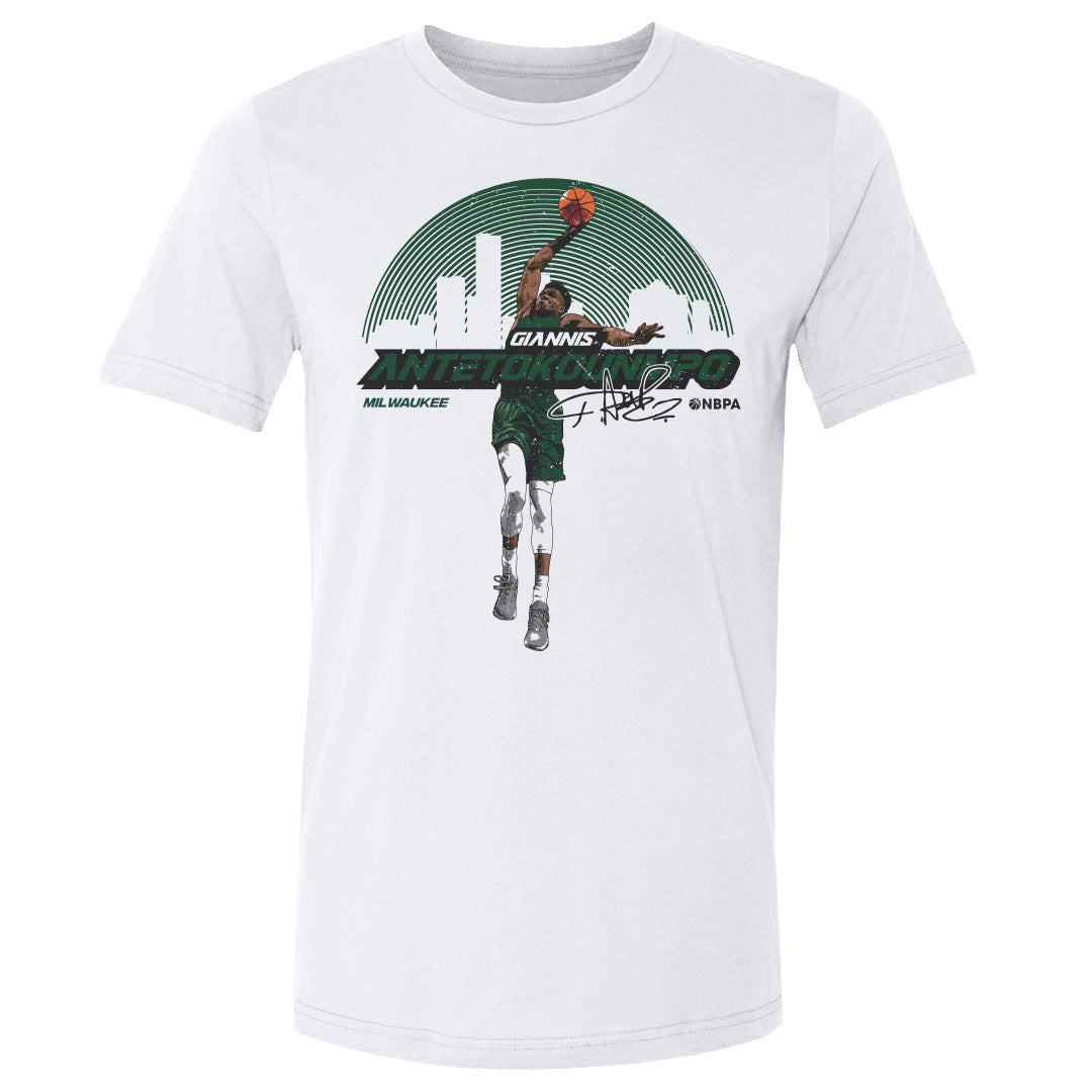 Giannis Antetokounmpo Men&#39;s Cotton T-Shirt | 500 LEVEL