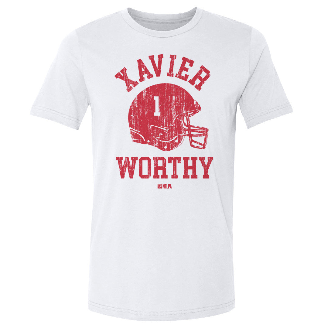 Xavier Worthy Men&#39;s Cotton T-Shirt | 500 LEVEL