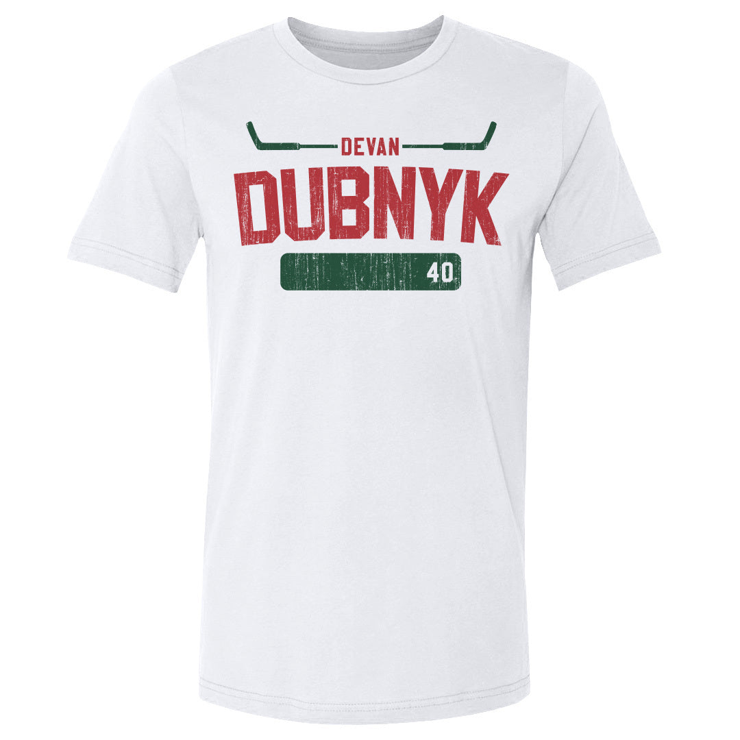 Devan Dubnyk Men&#39;s Cotton T-Shirt | 500 LEVEL