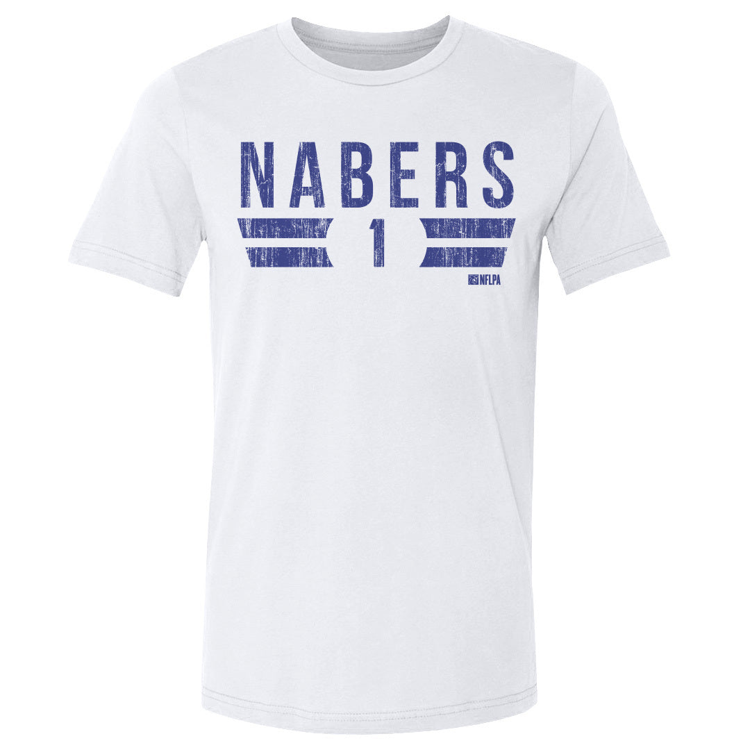 Malik Nabers Men&#39;s Cotton T-Shirt | 500 LEVEL