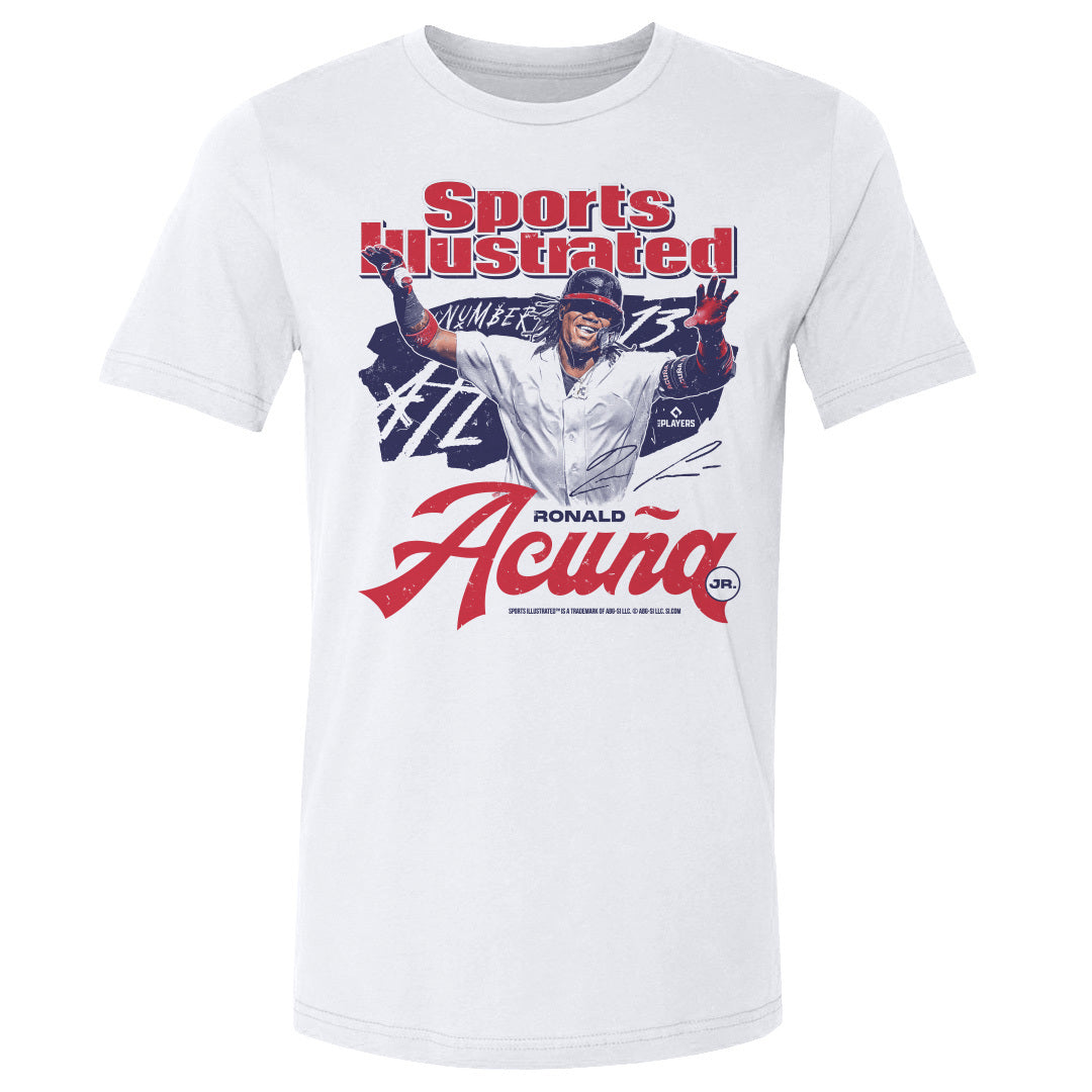 Ronald Acuna Jr. Men&#39;s Cotton T-Shirt | 500 LEVEL