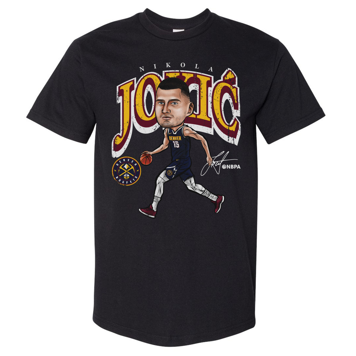 Nikola Jokic Men&#39;s Heavyweight T-Shirt | 500 LEVEL