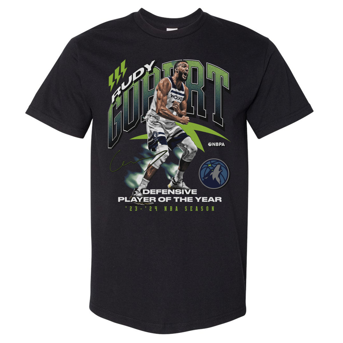 Rudy Gobert Men&#39;s Heavyweight T-Shirt | 500 LEVEL