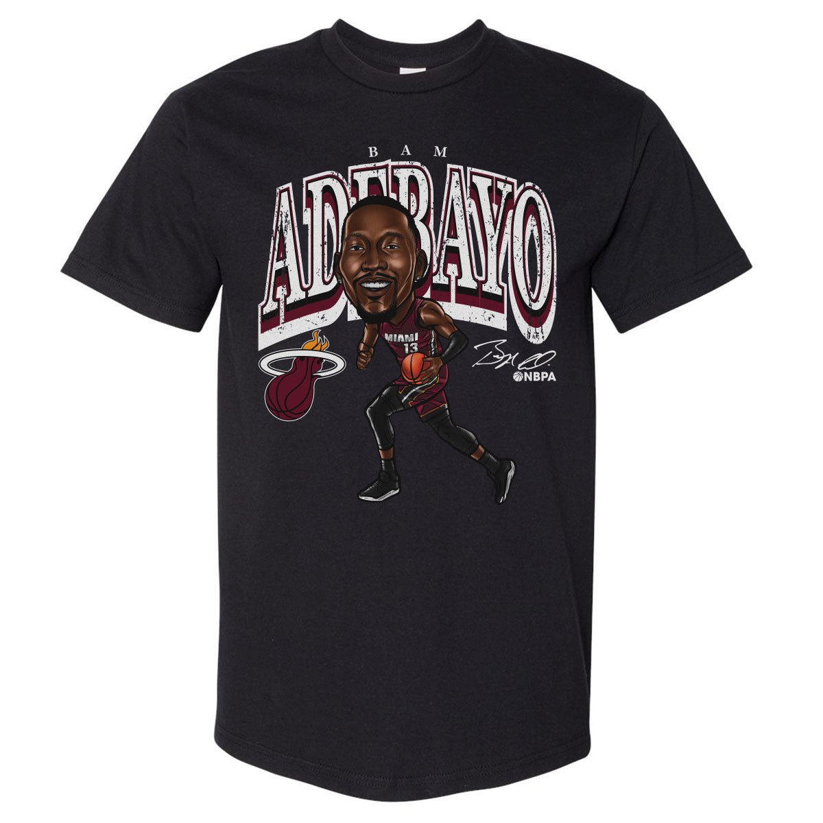 Bam Adebayo Men&#39;s Heavyweight T-Shirt | 500 LEVEL