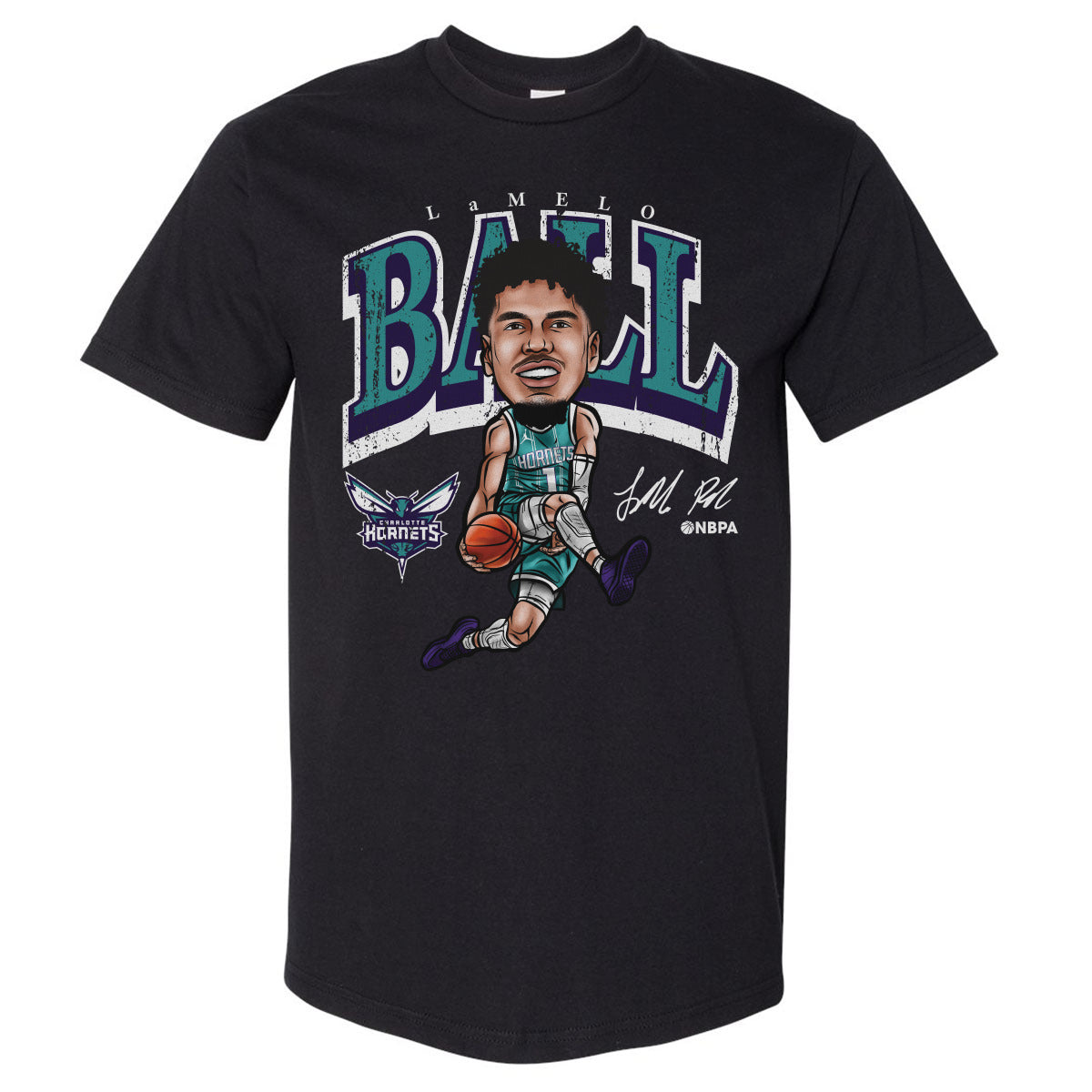 LaMelo Ball Men&#39;s Heavyweight T-Shirt | 500 LEVEL