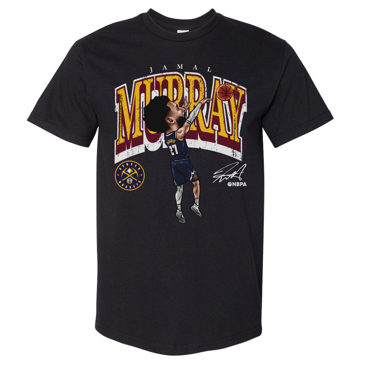 Jamal Murray Men&#39;s Heavyweight T-Shirt | 500 LEVEL