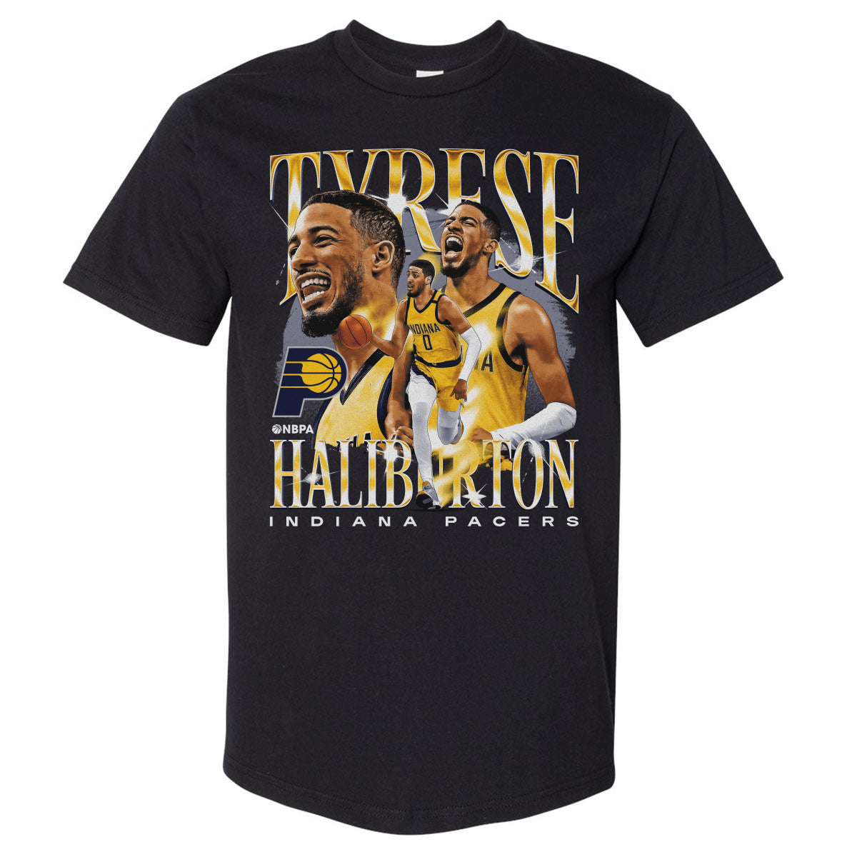 Tyrese Haliburton Men&#39;s Heavyweight T-Shirt | 500 LEVEL