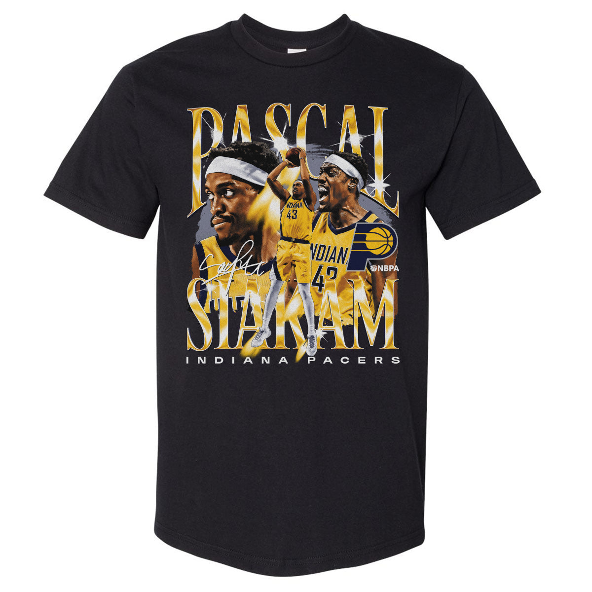 Pascal Siakam Men&#39;s Heavyweight T-Shirt | 500 LEVEL