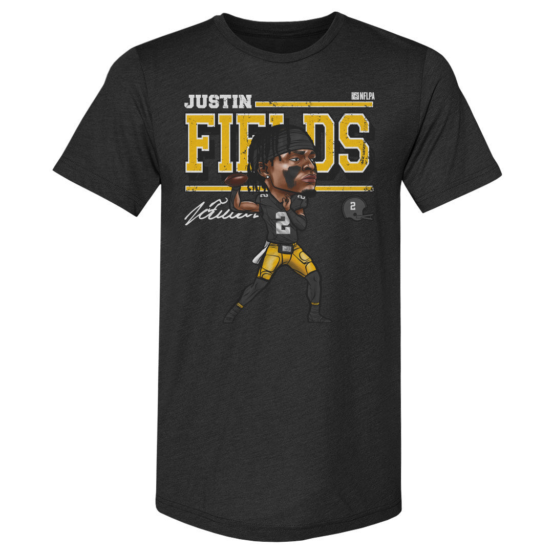 Justin Fields Men&#39;s Premium T-Shirt | 500 LEVEL