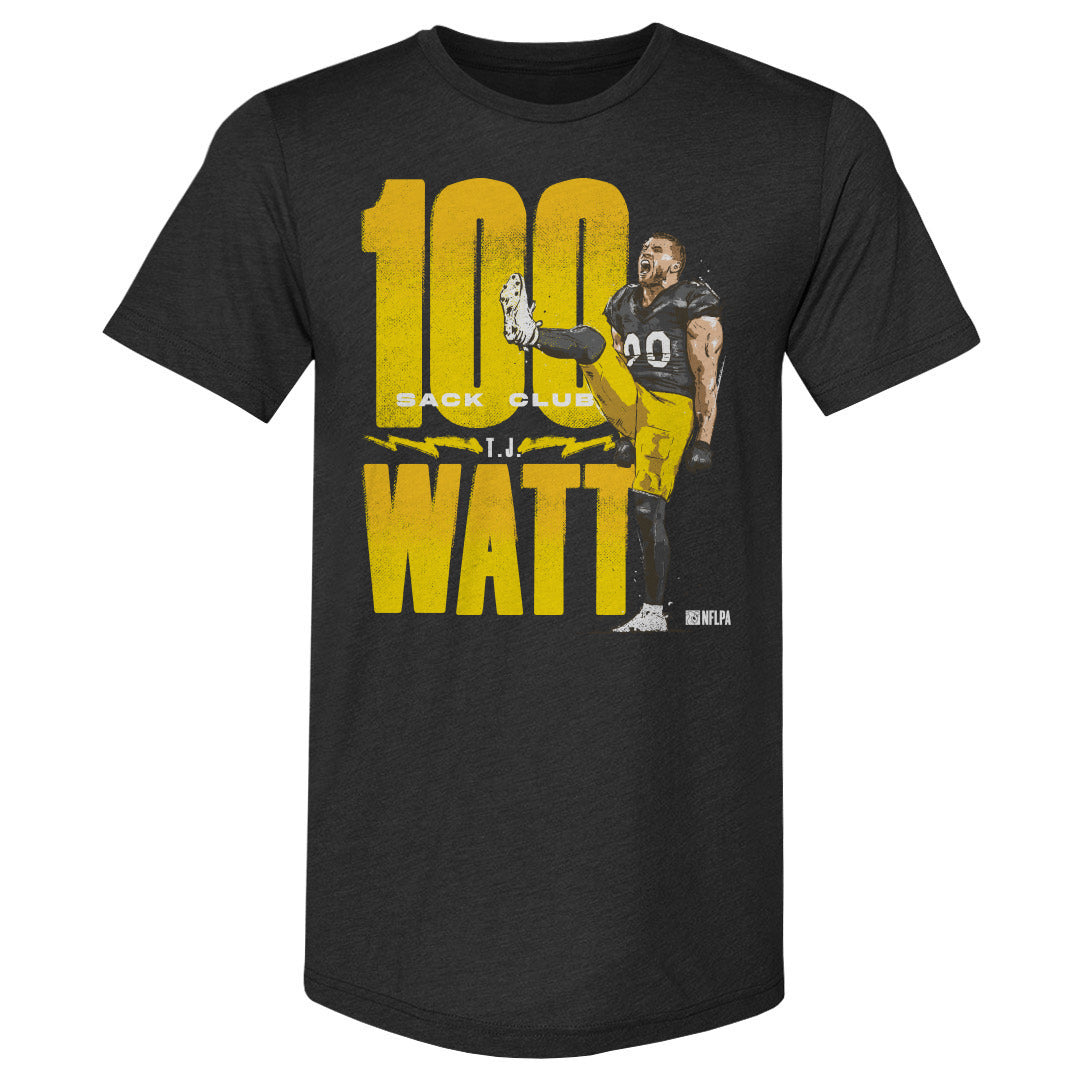 T.J. Watt Men&#39;s Premium T-Shirt | 500 LEVEL