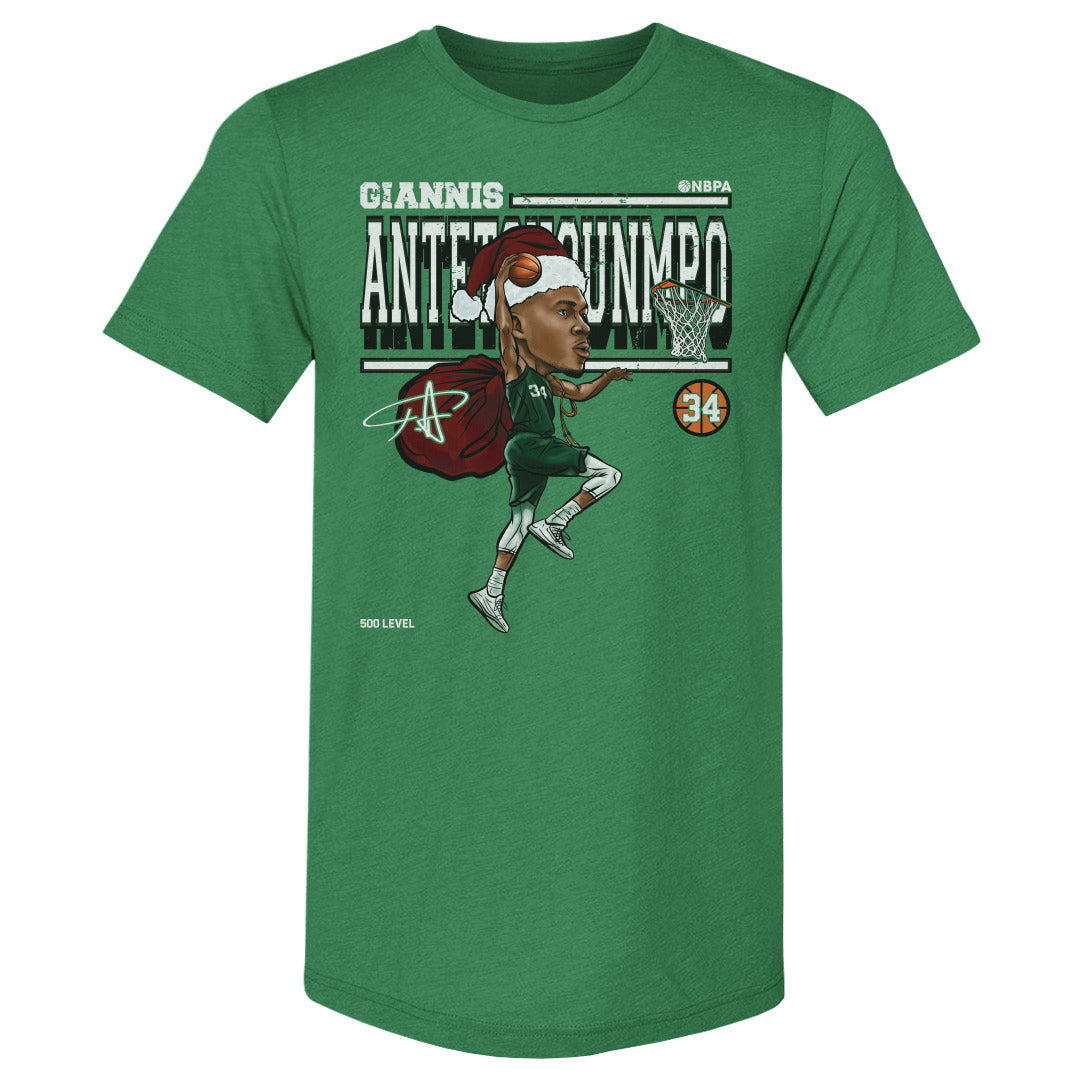 Giannis Antetokounmpo Men&#39;s Premium T-Shirt | 500 LEVEL