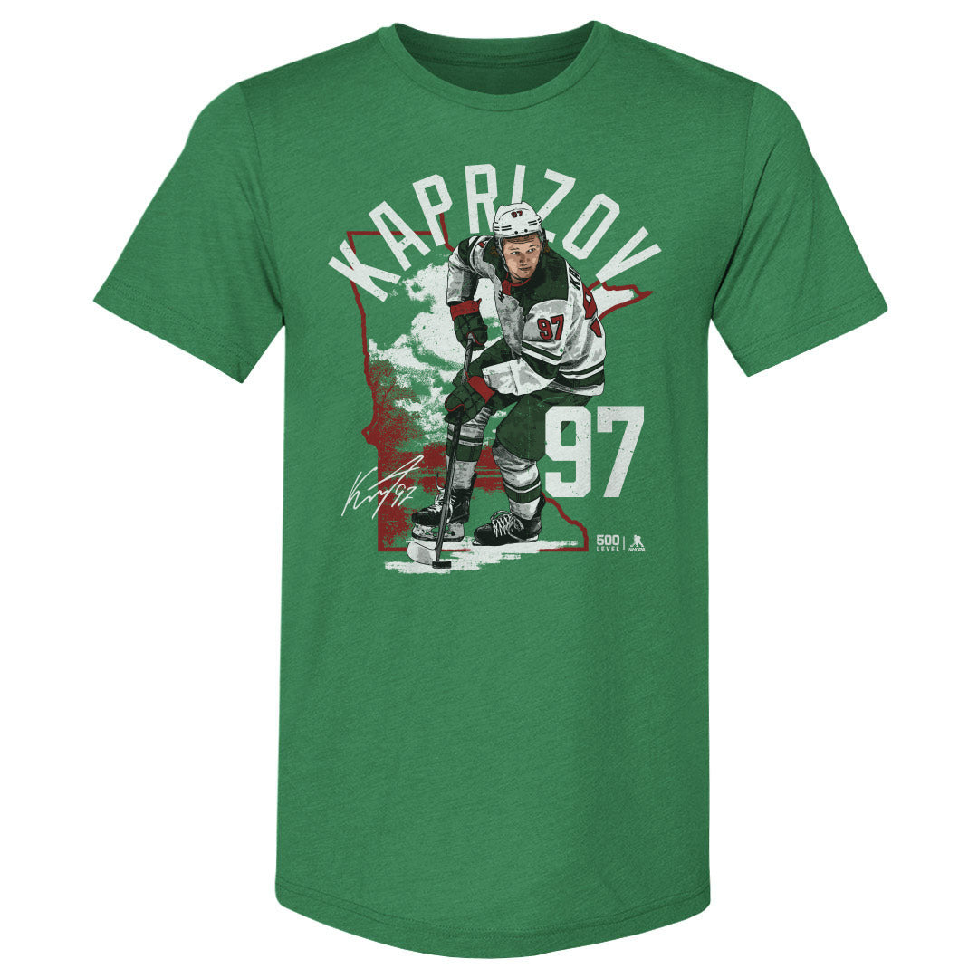 Kirill Kaprizov Men&#39;s Premium T-Shirt | 500 LEVEL