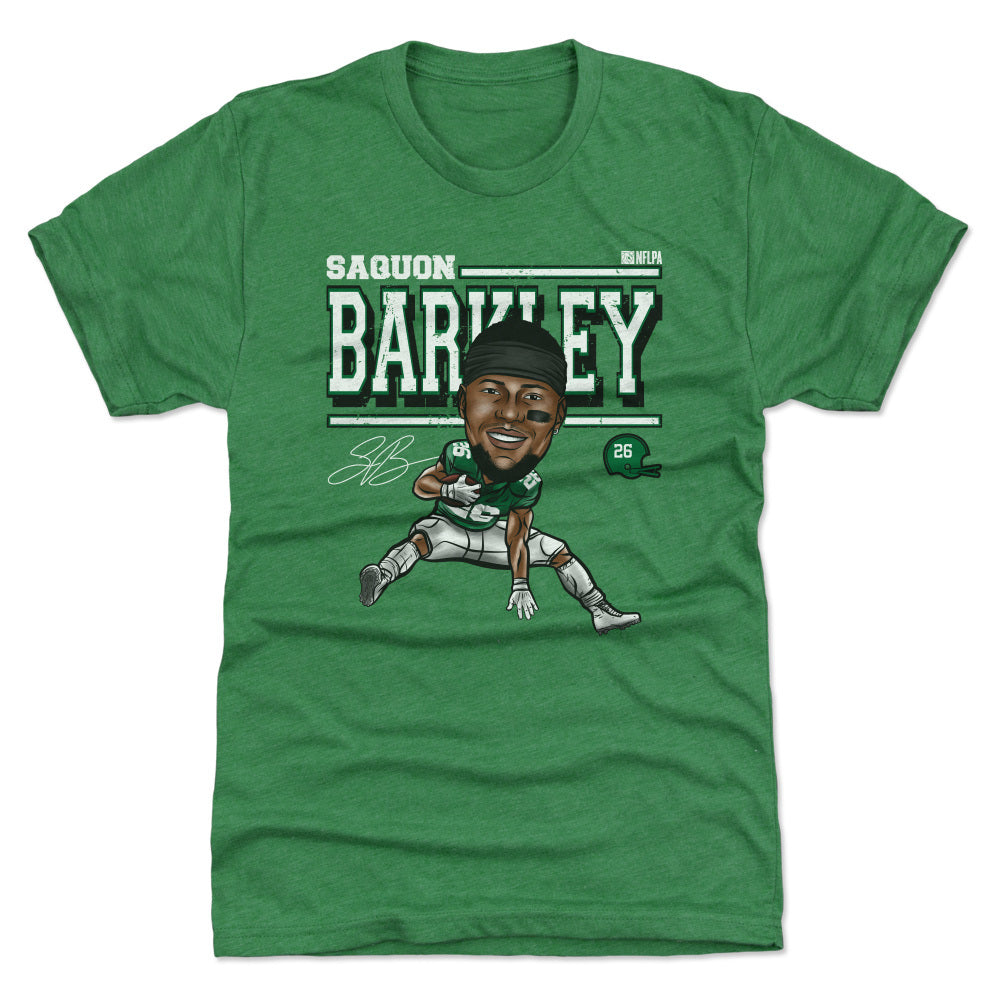 Saquon Barkley Men&#39;s Premium T-Shirt | 500 LEVEL