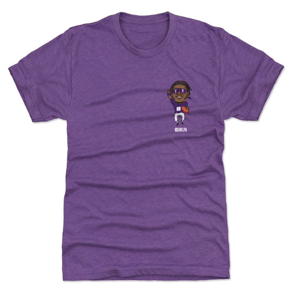 Lamar Jackson Men&#39;s Premium T-Shirt | 500 LEVEL