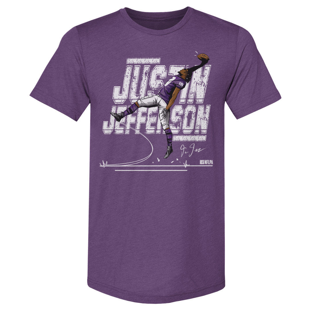 Justin Jefferson Men&#39;s Premium T-Shirt | 500 LEVEL