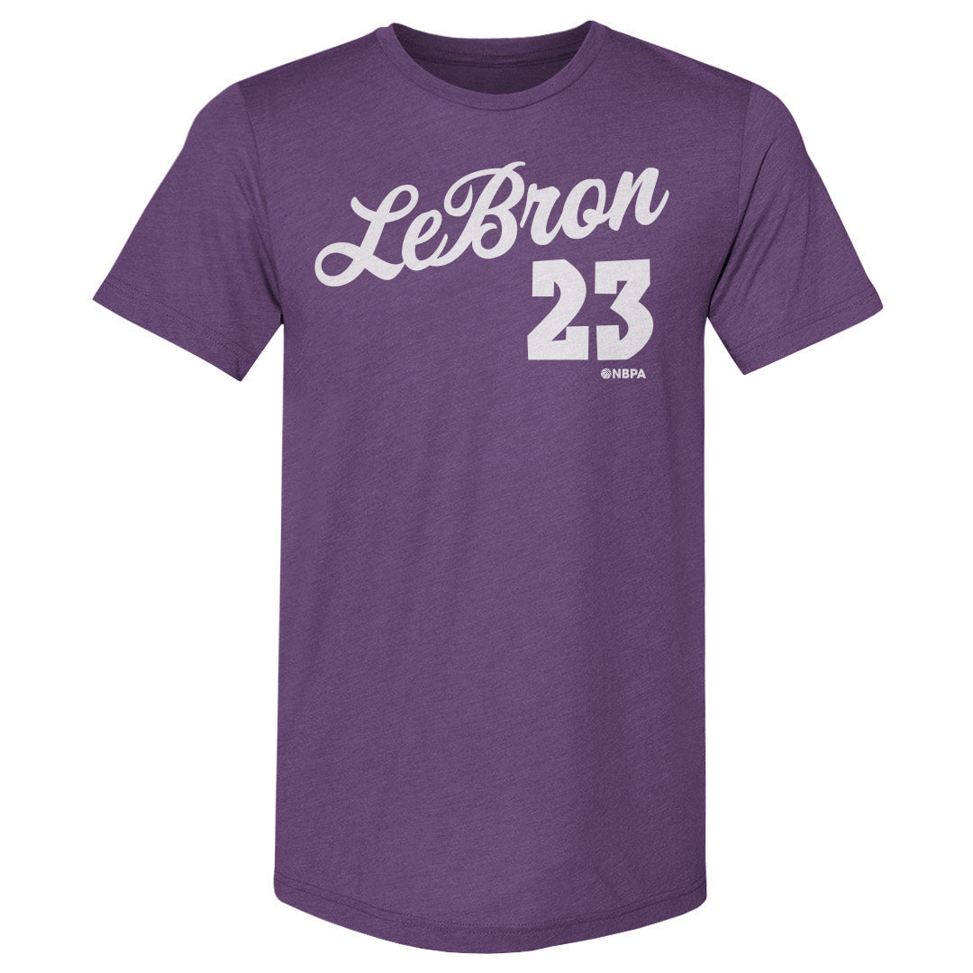 LeBron James Men&#39;s Premium T-Shirt | 500 LEVEL