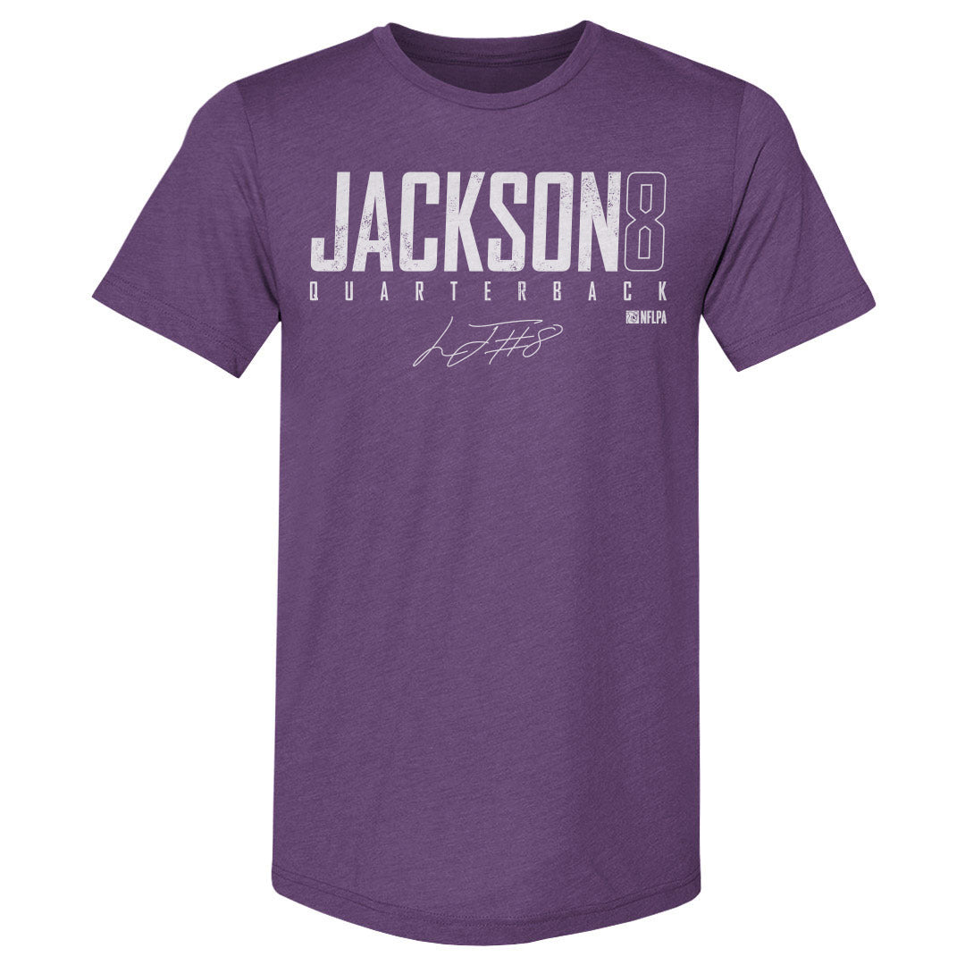 Lamar Jackson Men&#39;s Premium T-Shirt | 500 LEVEL