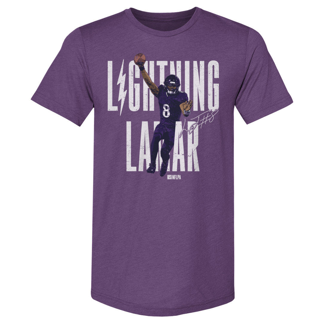 Lamar Jackson Men&#39;s Premium T-Shirt | 500 LEVEL