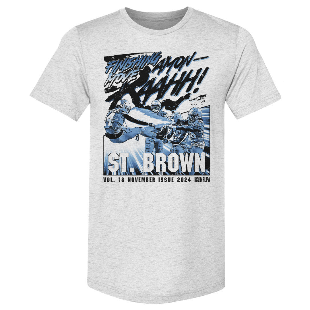 Amon-Ra St. Brown Men&#39;s Premium T-Shirt | 500 LEVEL