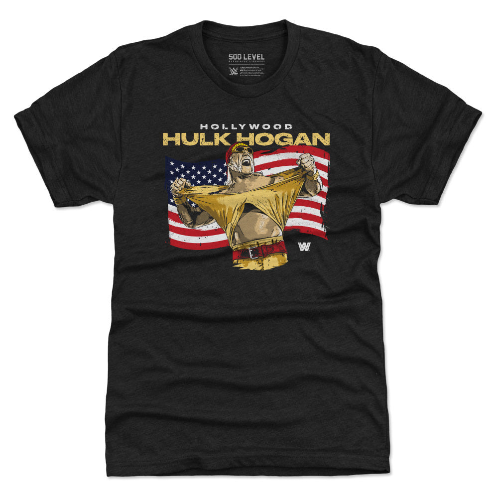 Hulk Hogan Men&#39;s Premium T-Shirt | 500 LEVEL