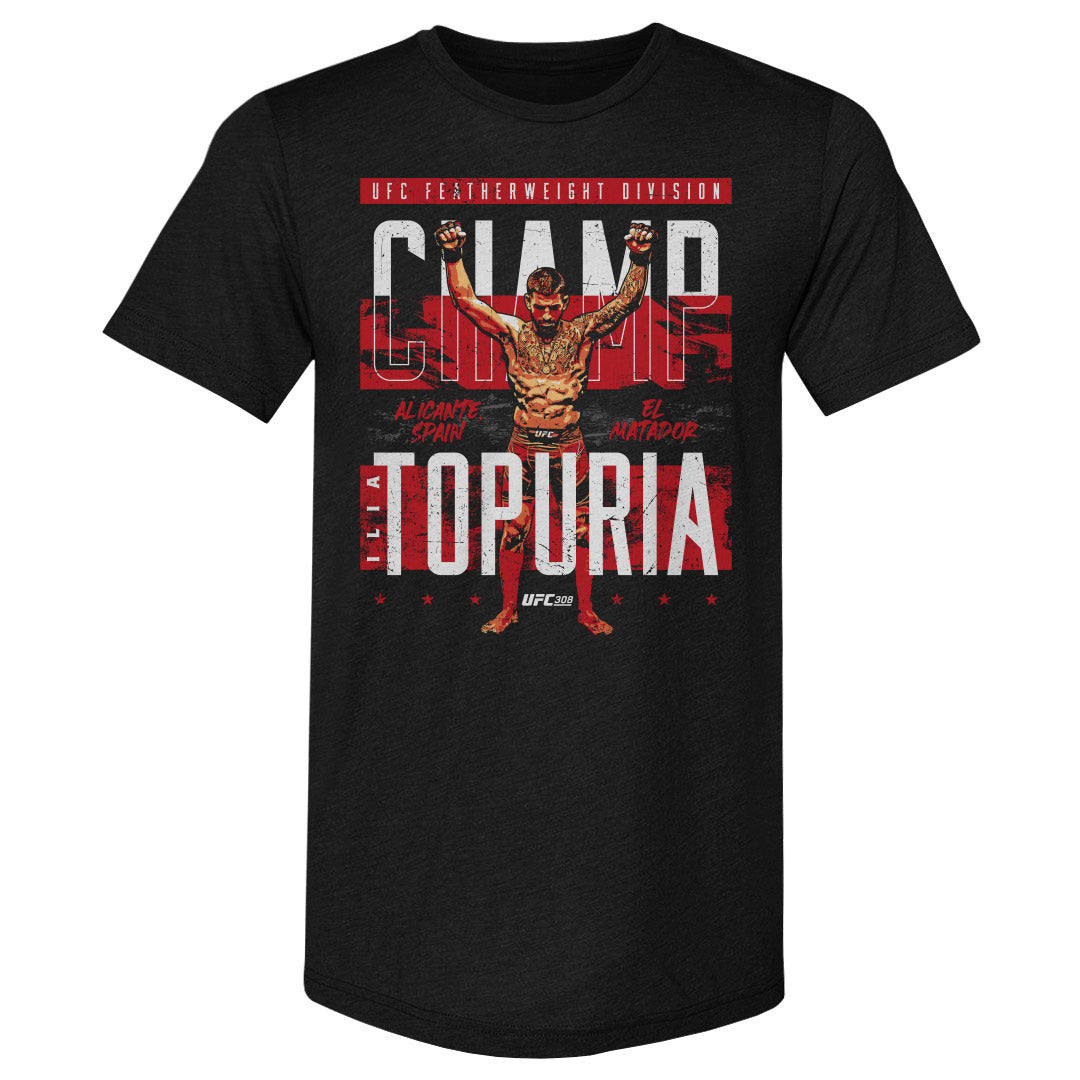 Ilia Topuria Men&#39;s Premium T-Shirt | 500 LEVEL