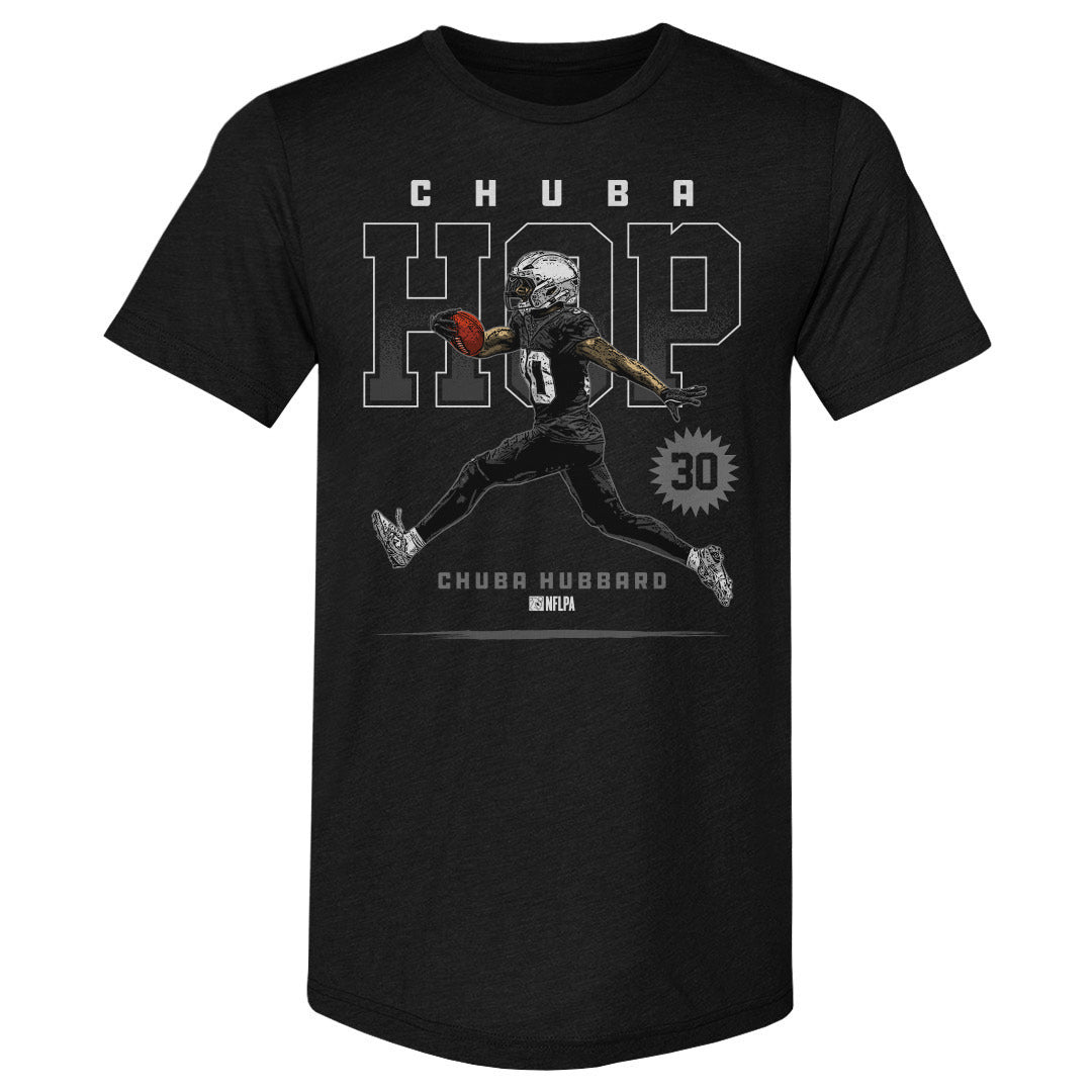 Chuba Hubbard Men&#39;s Premium T-Shirt | 500 LEVEL