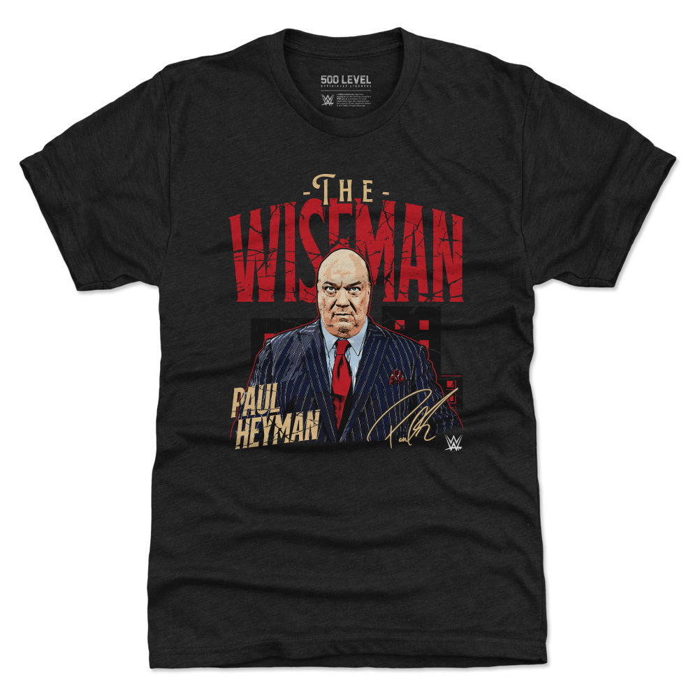 Paul Heyman Men&#39;s Premium T-Shirt | 500 LEVEL