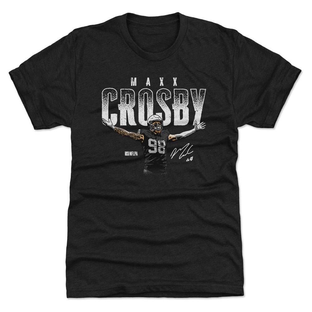 Maxx Crosby Men&#39;s Premium T-Shirt | 500 LEVEL