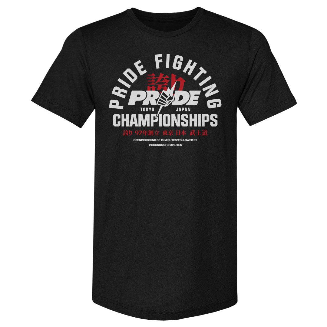 PRIDE Fighting Championships Men&#39;s Premium T-Shirt | 500 LEVEL