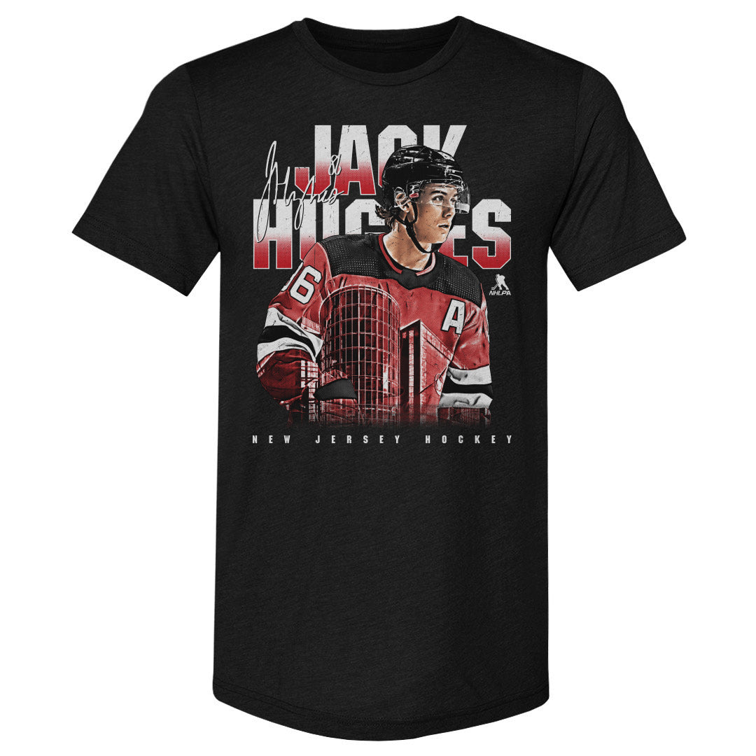 Jack Hughes Men&#39;s Premium T-Shirt | 500 LEVEL