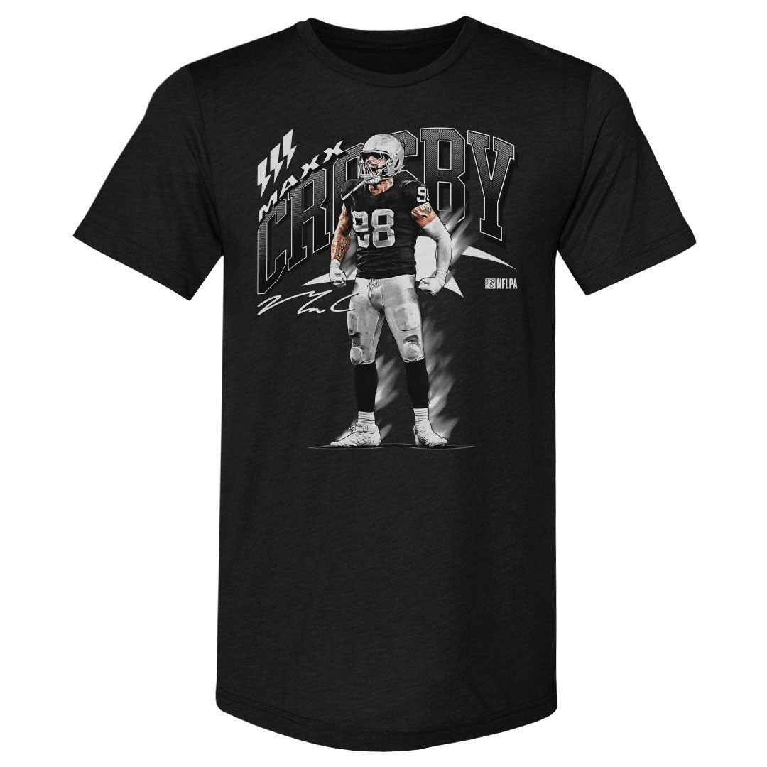 Maxx Crosby Men&#39;s Premium T-Shirt | 500 LEVEL