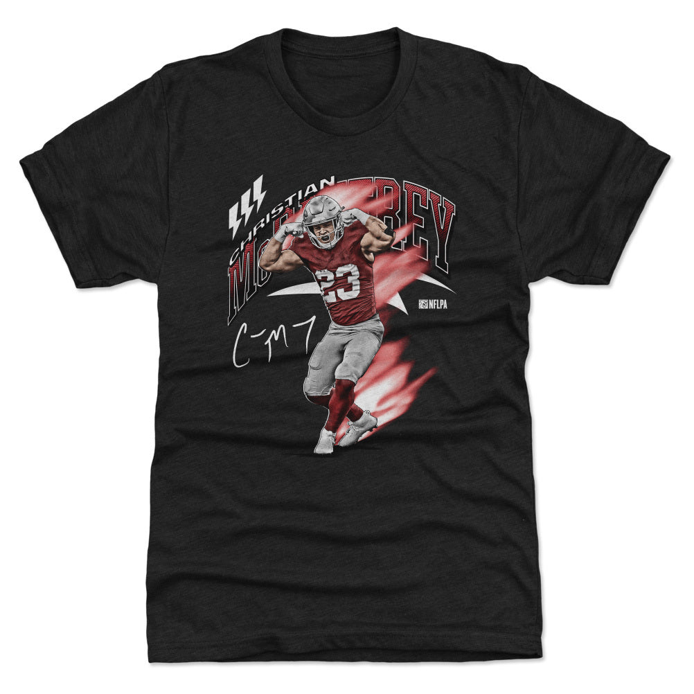 Christian McCaffrey Men&#39;s Premium T-Shirt | 500 LEVEL