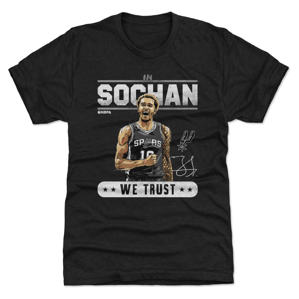 Jeremy Sochan Men&#39;s Premium T-Shirt | 500 LEVEL